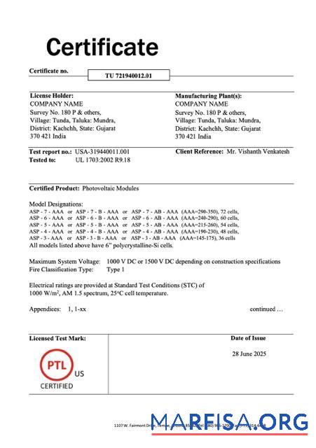 Printable India certificate of company Word and PDF template